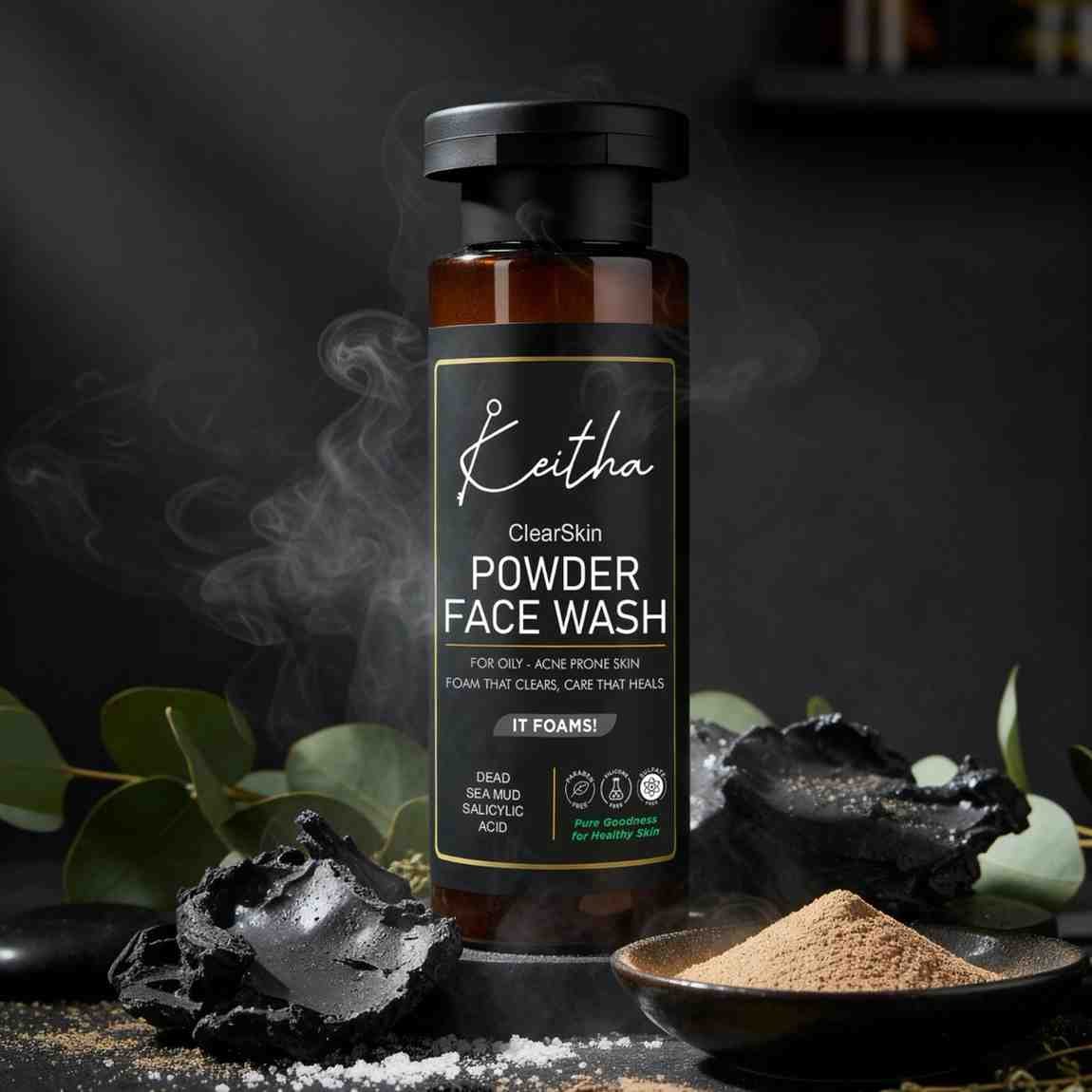 clearskin powder face wash