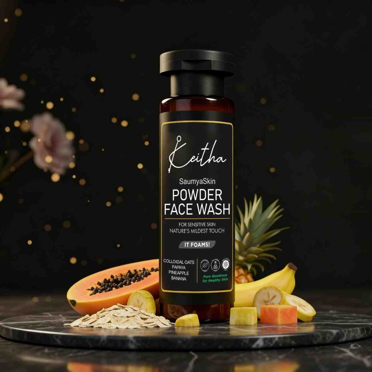 saumyaskin powder face wash