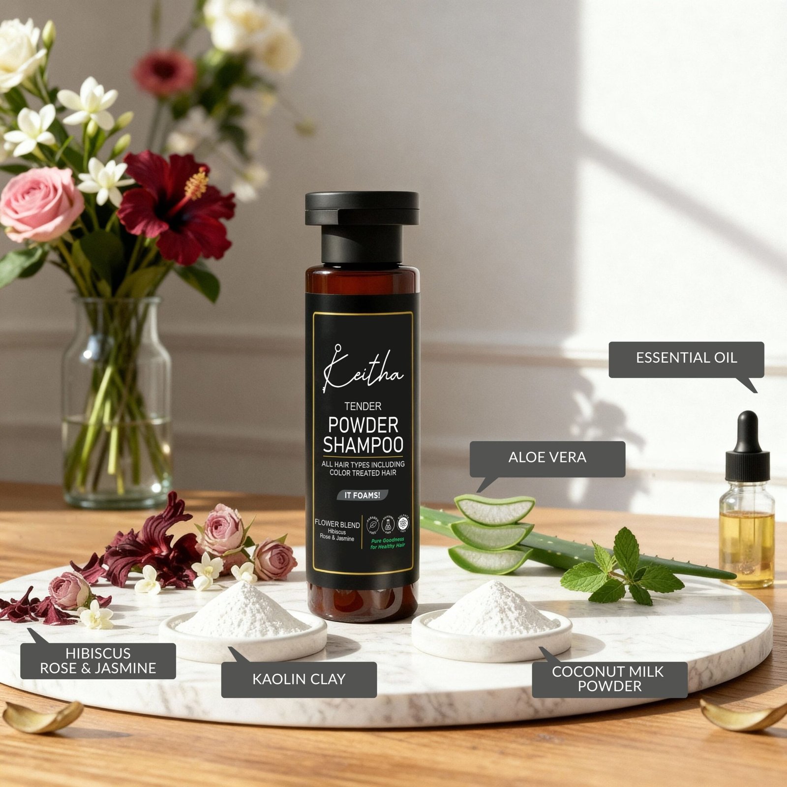 classic powder shampoo