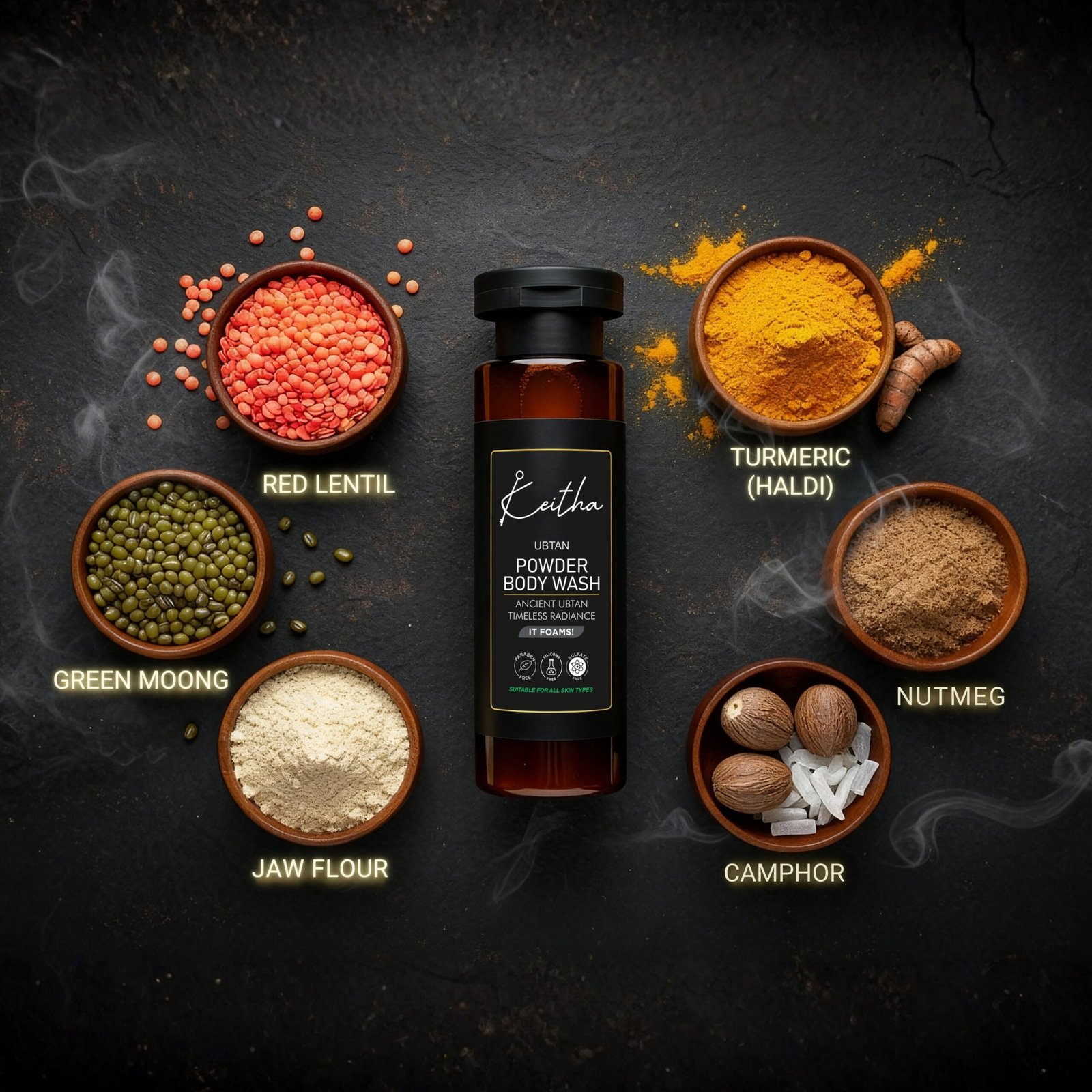 saumyaskin powder face wash