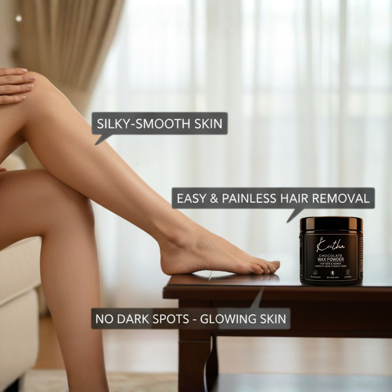 chocolate powder wax